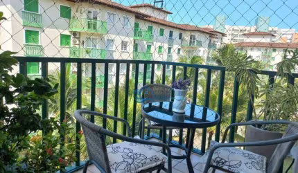Apartamento com 4 dormitórios para alugar, 113 m² por R$ 2.500,00/dia - Riviera Módulo 3 - Bertioga/SP