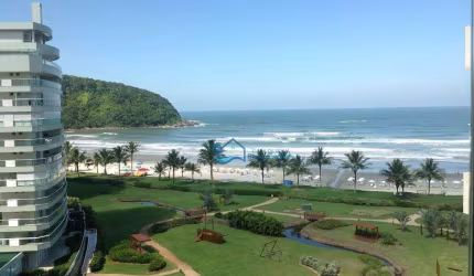 Apartamento com 3 dormitórios para alugar, 143 m² por R$ 2.500,00/dia - Riviera Módulo 08 - Bertioga/SP