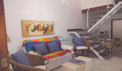 Village com 2 dormitórios para alugar, 63 m² por R$ 1.400,00/dia - Riviera - Módulo 26 - Bertioga/SP