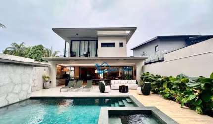 Casa com 5 dormitórios à venda, 380 m² por R$ 9.500.000,00 - Riviera Módulo 21 - Bertioga/SP