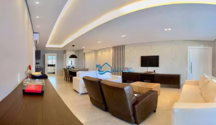 Apartamento com 4 dormitórios para alugar, 219 m² por R$ 4.500,00/dia - Riviera - Módulo 7 - Bertioga/SP