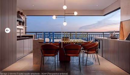 Apartamento Com 96M² - 3 Dormitórios - Varanda Gourmet!! Parque Dialogo!