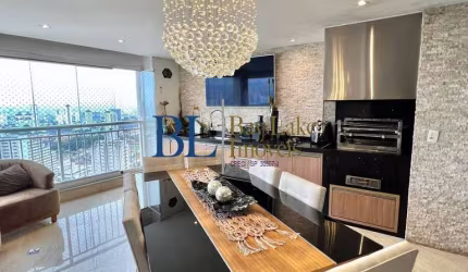 Apartamento Família Mooca 122m² 3 suítes 2Vagas Depósito Varanda Gourmet
