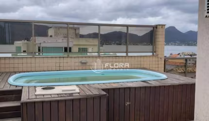 Cobertura com 3 dormitórios à venda, 221 m² por R$ 1.900.000 - Piratininga - Niterói/RJ