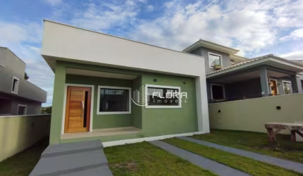 Casa no Royal Garden com 3 dormitórios à venda, 99 m² por R$ 460.000 - Pindobas - Maricá/RJ