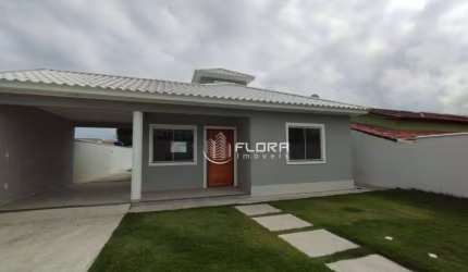 Casa em Itaipuaçu com 3 dormitórios à venda, 115 m² por R$ 625.000 - Jardim Atlântico Central (Itaipuaçu) - Maricá/RJ