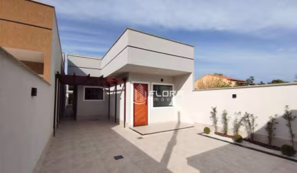 Casa em Itaipuaçu com 3 dormitórios à venda, 102 m² por R$ 650.000 - Praia de Itaipuaçu - Maricá/RJ