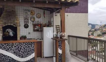 Cobertura com 3 dormitórios à venda, 151 m² por R$ 900.000,00 - Icaraí - Niterói/RJ