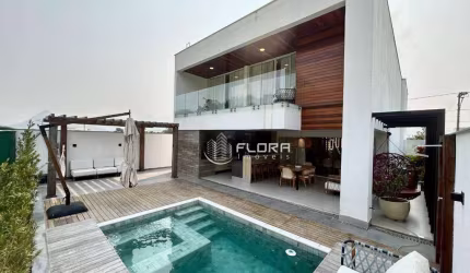 Casa Alto Padrão com 4 dormitórios à venda, 310 m² por R$ 2.150.000 - Alphaville - Maricá/RJ