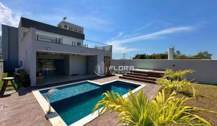 CASA DE ALTO PADRÃO NO CONDOMÍNIO SOLARIS EM MARICÁ
