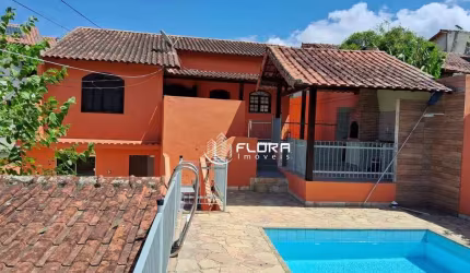 Casa no Centro de Maricá, com Piscina e Área Gourmet, à venda por R$ 450.000,00, Maricá - RJ