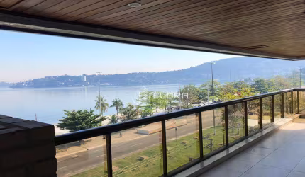 Apartamento com 4 dormitórios à venda, 173 m² por R$ 2.550.000,00 - Charitas - Niterói/RJ