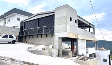 Salão Comercial para Locação em Cajamar, Portais (Polvilho), 2 banheiros