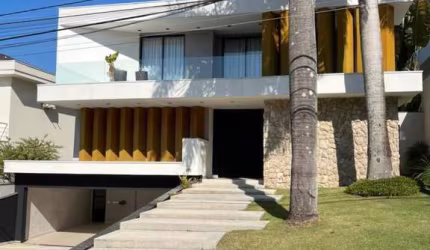 Casa em Condomínio para Locação em Santana de Parnaíba, Tamboré, 4 dormitórios, 4 suítes, 5 banheiros, 6 vagas