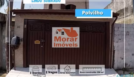 Casa para Venda em Cajamar, Polvilho (Polvilho), 4 dormitórios, 2 suítes, 4 banheiros, 2 vagas