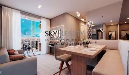 Apartamento com 2 quartos à venda na Rua José Homero Roxo, 121, Campininha, São Paulo por R$ 560.000