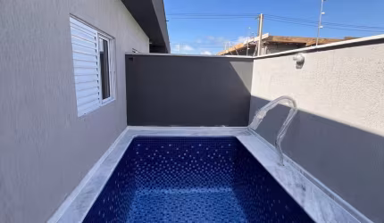 Casa em condomínio lado praia no bairro Cibratel 2, em Itanhaém-SP