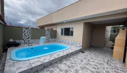 Casa lado praia  no bairro Bopiranga em Itanhaém-SP