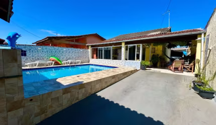 Casa lado praia no Balneario Gaivota em Itanhaém-SP