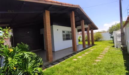 Casa lado praia no bairro Bopiranga em Itanhaém-SP