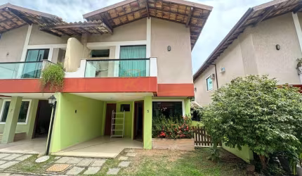 Casa em Condomínio para Locação em Cabo Frio, Palmeiras, 3 dormitórios, 1 suíte, 4 banheiros, 1 vaga