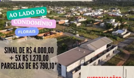 Terreno Parque das águas - Próx Novos Florais Vg