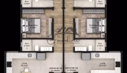 Apartamento com 2 quartos à venda na Rua Edmundo Kienast, 116, Fazenda, Itajaí por R$ 1.159.673