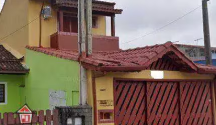 Sobrado mobiliado individual com piscina  2 dormitórios à venda, 130 m² por R$ 430.000 - Santa Eugênia - Mongaguá/SP