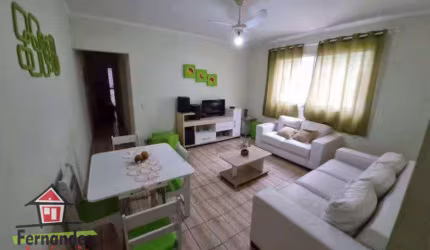 Apartamento mobiliado com 2 dormitórios à venda, 77 m² por R$ 265.000 - Enseada - Guarujá/SP