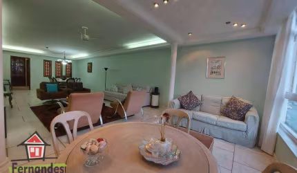 Apartamento Porteira fechada  frente mar com 3 dormitórios mais dependência à venda, 205 m² por R$ 2.200.000 - Boqueirão - Santos/SP