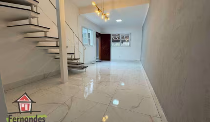 Sobrado reformado com 2 dormitórios sendo 1 suíte para alugar definitivo pacote 145 m² por R$ 3.500,00 Tupi  Praia Grande/SP