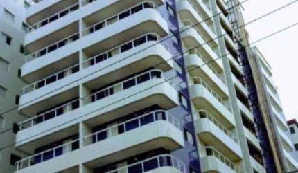 Apartamento novo com 2 dormitórios à venda, 72 m² por R$ 480.000 - Boqueirão - Praia Grande/SP