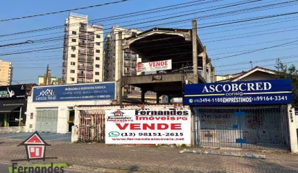 Terreno com galpão à venda na Avenida Kennedy 187 m² por R$ 1.500.000  Tupi  Praia Grande SP
