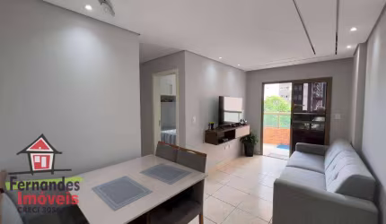 Apartamento planejado lado morro  com 2 dormitórios à venda, 60 m² por R$ 450.000  Canto do Forte  Praia Grande SP