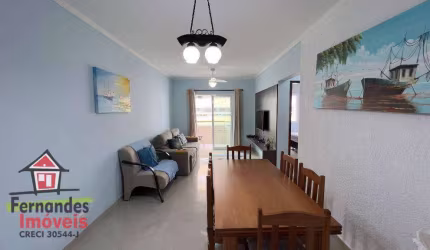 Apartamento mobiliado com 2 dormitórios 200 metros da praia para alugar definitivo pacote 71 m² por R$ 3.500 mês  Tupi  Praia Grande SP