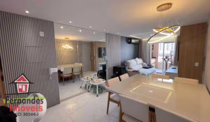 Apartamento planejado com 2 dormitórios à venda, 77 m² por R$ 650.000 - Ocian - Praia Grande/SP