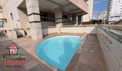 Apartamento com 2 dormitórios 400 metros da praia para alugar definitivo pacote 78 m² por R$ 3.100 mês  Tupi  Praia Grande SP