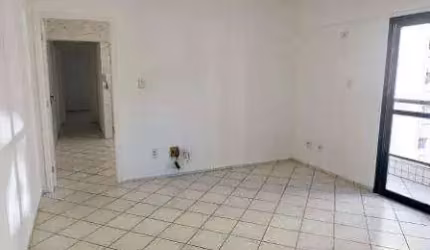 Apartamento vazio 350 metros da praia com 1 dormitório para alugar, 60 m² por R$ 2.400 mês  Canto do Forte  Praia Grande SP