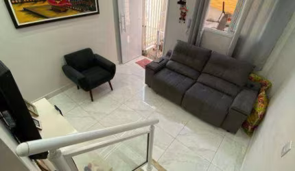 Sobrado em condomínio uma quada da praia com 2 dormitórios para alugar definitivo pacote 65 m² por R$ 2.400 mês  Caiçara  Praia Grande SP