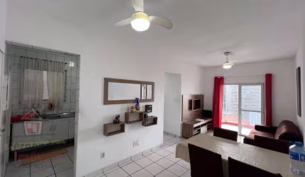 Apartamento vista lateral mar mobiliado  2 dormitórios sendo 1 suíte para alugar definitivo pacote 82 m² por R$ 2.700 mês  Aviação  Praia Grande SP