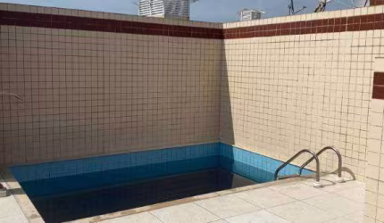 Cobertura Duplex com 4 suítes e 3 vagas, próxima ao mar,  à venda, 400 m² por R$ 3.000.000 - Guilhermina - Praia Grande/SP