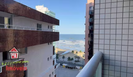 Apartamento novo pronto a uma quadra da praia com 2 dormitórios à venda, 88 m² por R$ 590.000 - Vila Guilhermina - Praia Grande/SP