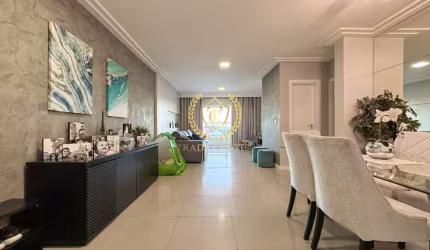 Apartamento com 126m², semi-mobiliado, no Centro
