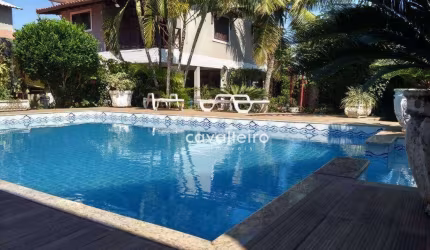 Casa com 5 dormitórios à venda, 450 m² - Cordeirinho (Ponta Negra) - Maricá/RJ