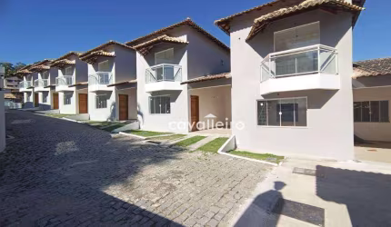 R$540.000 - Condomínio no Bairro do Flamengo, Na Roberto Silveira - Colado ao Centro - Casas 3 Quartos (1 suíte)