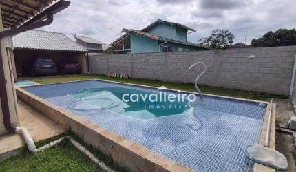 Casa com 3 dormitórios, 201 m² de construção - Cajueiros (Itaipuaçu) - Maricá/RJ