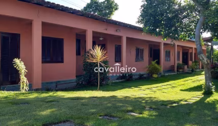 Pousada com 9 dormitórios à venda, 400 m² - Cordeirinho (Ponta Negra) - Maricá/RJ