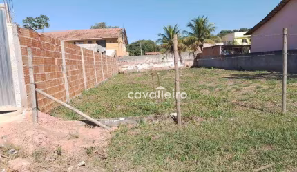 Terreno à venda, 360 m² por R$ 120.000,00 - Jacaroá - Maricá/RJ