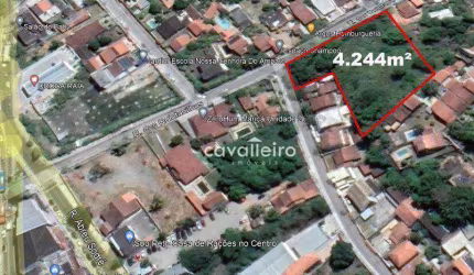 Terreno à venda, com 4244 m², à venda por R$ 2.000.000,00 - Centro - Maricá/RJ