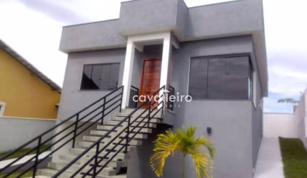 Casa em Condomínio Fechado, com 99 m² , com 2 quartos sendo 1 suíte, à venda por R$ 450.000 , Inoã - Maricá - RJ